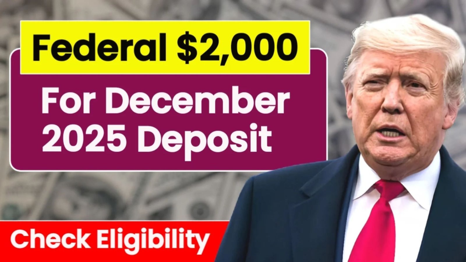 $2,000 Federal Stimulus Check December 2025: Fact Check and What You ...